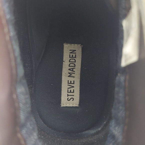 Steve Madden Men's Ankle Boots Hotshot Chukkas Lace-up Taupe/Beige Suede size 13 - Picture 5 of 9